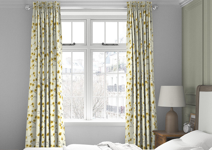 Como, Ochre - Made to Measure Curtains - Image 3